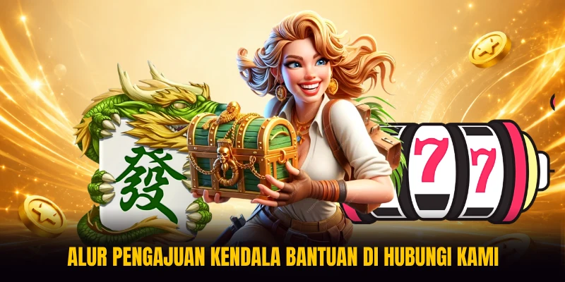 Alur pengajuan kendala bantuan di Hubungi Kami