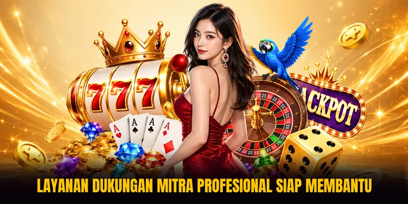 Layanan dukungan mitra profesional siap membantu
